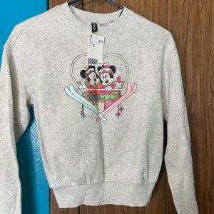 H&M minnie and mickey mouse sweater